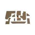 Picture of K&M Mfg Lower Cab Kit for John Deere 2840 Series Tractors | Brindle Brown Vinyl