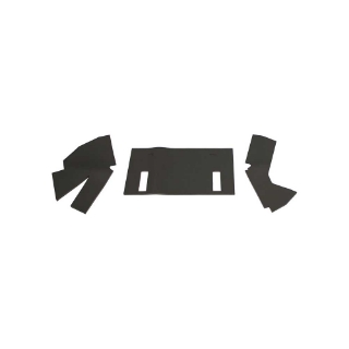 Picture of K&M Mfg Lower Cab Kit for Massey Ferguson 1105 Series Tractors | Black Vinyl