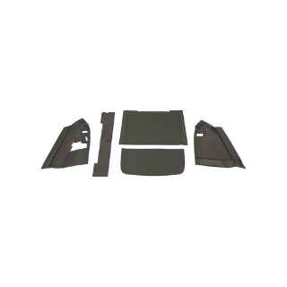 Picture of K&M Mfg Lower Cab Kit for Massey Ferguson 2705 Series Tractors | Black Vinyl