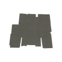 Picture of K&M Mfg Floor Mat for Allis Chalmer 7020-7030 Series Tractors | 3/8-In. Thick Black Rubber