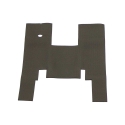 Picture of K&M Mfg Floor Mat for International Harvester Hiniker 1300 Series Tractors | 3/8-In. Black Rubber