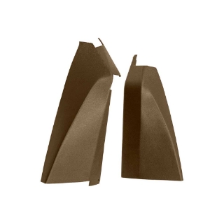 Picture of K&M Mfg Scuff Guard Panels for John Deere 50-55 Series Model Tractors | Pair | Brown Plastic