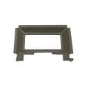 Picture of K&M Mfg Headliner for John Deere 30-40 Series 2WD/4WD Tractors | Main Panel | Black Vinyl