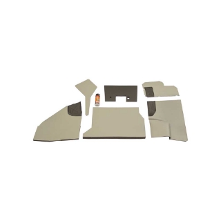 Picture of K&M Mfg Lower Cab Kit for Case IH 72-89 Series Magnum Tractors | Embassy Gray Vinyl