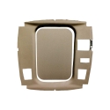 Picture of K&M Mfg Headliner for John Deere 6000 Series Tractors | With Hatch | Sailcloth Tan Vinyl