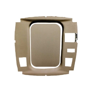 Picture of K&M Mfg Headliner for John Deere 6000 Series Tractors | With Hatch | Sailcloth Tan Vinyl