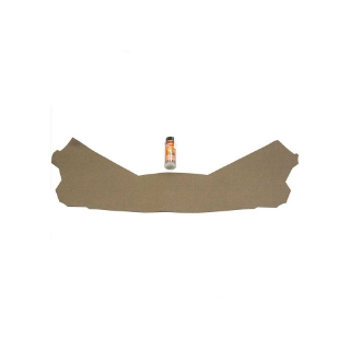Picture of K&M Mfg Cowl Cover Kit for John Deere 60-70 Series 4WD Tractors | Multi-Brown Vinyl