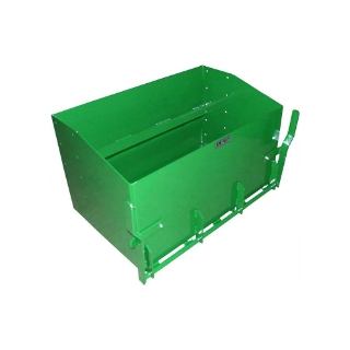 Picture of K&M Mfg 36-In. Standard Weight Box | 36-In. x 22-In. x 20-In. | Green Powder Coat
