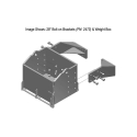 Picture of K&M Mfg 28-In. Bolt on Brackets (BOB) Kit for John Deere 8020-8030/8020T-R-RT | Heavy-Duty | Green