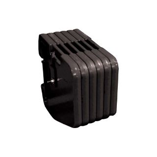 Picture of K&M Mfg Side Weight Brackets for Weight Box | Hold Up to 6 Weights | Pair | Green Powder Coat