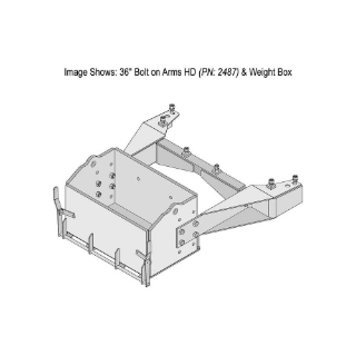 Picture of K&M Mfg 36-In. Bolt on Arms (BOA) Kit | CIH Steiger 450-620 (Quadtrac)/NH T9 Large Frame | HD