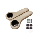 Picture of RHOX Arm Rest with Cup Holder Set | Stone