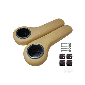 Show details for RHOX Arm Rest with Cup Holder Set | Tan Picture of RHOX Arm Rest with Cup Holder Set | Tan