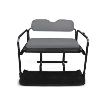 Show details for RHOX Rhino Seat Kit | Gray | Club Car Tempo | Precedent 04+ Picture of RHOX Rhino Seat Kit | Gray | Club Car Tempo | Precedent 04+