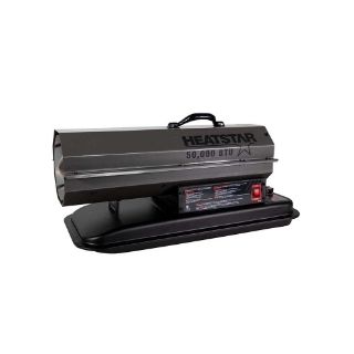 Picture of Portable Forced Air Heater | HS50K | 50K BTU/Hr | Kerosene/Diesel/Oil/Jet Fuel