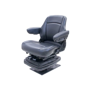 Picture of Uni Pro 535 Air Suspension Seat | 12-Volt | Black Vinyl