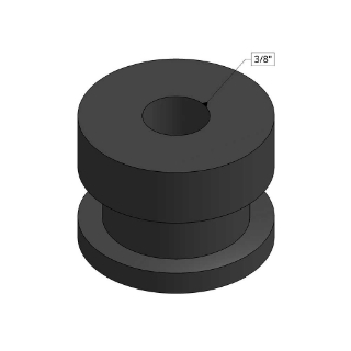 Picture of 3/8 PNG Blk Gromt- 3-in. Pad Drvr