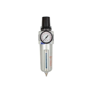 Picture of CASTAIR | Inline Filter Regulator Combo w/Gauge - 1/2 In. NPT | 5 Micron Filter 