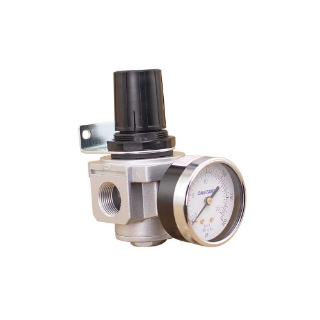 Picture of CASTAIR | Inline Regulator with Gauge | 1/2 In. NPT 