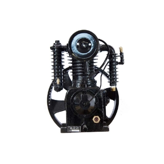 Picture of CASTAIR | 5-7.5 HP 2-Stage Recip. Comp. Pump w/ Oil | Inline 2-Cylinder | Flywheel O.D. 16.875 In.