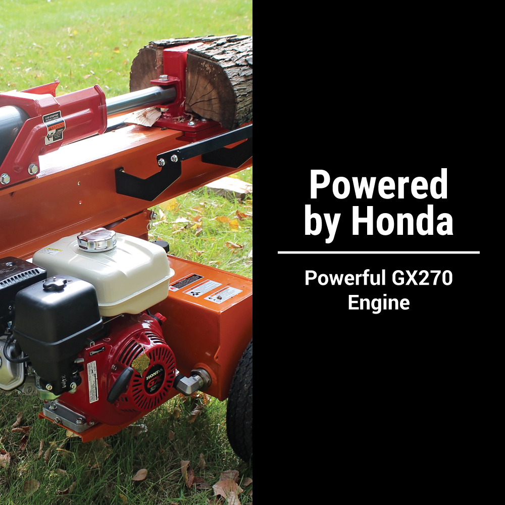 Brave Log Splitter | 37 Ton | Vertical/Horizontal | Honda GX270