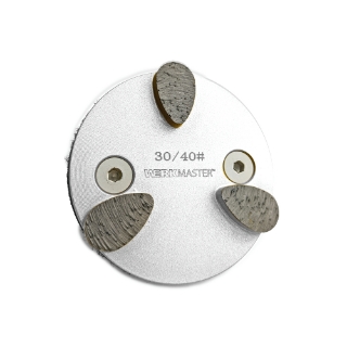 Picture of WerkMaster | 3 In. Teardrop-S 30/40 Grit 5MM Medium Bond (White)