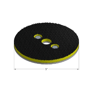 Picture of WerkMaster | 5 In. Foam/Hook Adapter Plate 1/2 In.X 1 In. | Boss