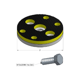 Picture of WerkMaster | 3 In. Low Profile Pad Driver