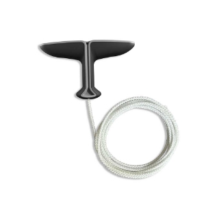 Picture of Max diamondgrip | 92 In. 3.6mm Cord | Silver and Black | Pack of 1