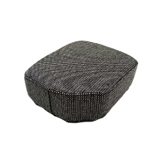 Picture of Uni Pro Case IH 71-72-89 Series Magnum Seat Cushion | For K&M Buddy Seat | Black/Gray Fabric