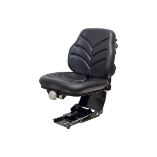 Picture of Uni Pro 117 Utility Mechanical Suspension Seat with OPS Switch | Black Vinyl