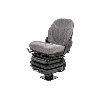 Picture of Uni Pro John Deere 310 Series Backhoe 480 Mechanical Susp. Seat Kit | Gray Fabric