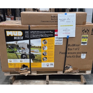 Picture of Mud Mixer Portable Concrete Mixer | Heavy Duty | Electric | Evolution| Garage Sale