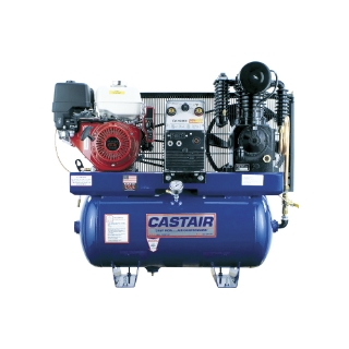Picture of CASTAIR Compressor/Gen./Weld. | Industrial Series | 30-Gal. Horiz. | GX390 | 19.7 CFM @175 PSI | 5000W