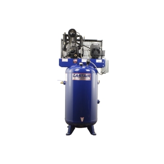 Picture of CASTAIR Compressor | Industrial Series | 80 Gal. Vertical | 5HP 1-Phase 230V | 17.5 CFM@ 175 PSI