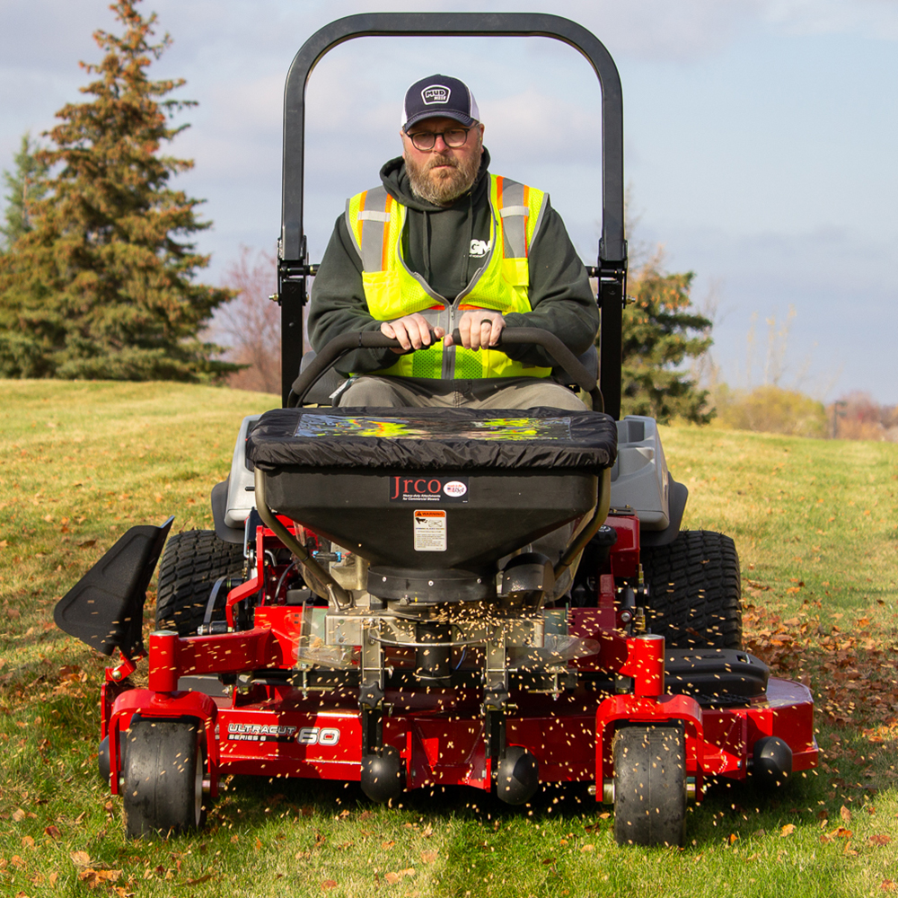Jrco Broadcaster Spreader | Foot Control | Brushless | 505.JRC
