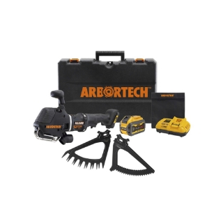 Picture of Arbortech | AllSaw Cordless Landscaping Wood and Turf Kit | Powered by DEWALT |1 Turf Blade, 1 Wood Blade)