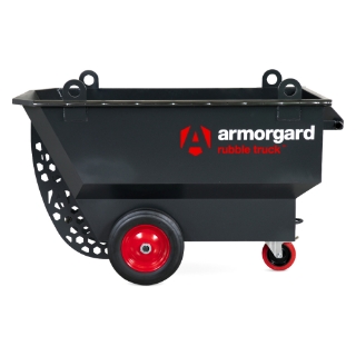 Picture of Armorgard | Rubble Truck 400L. | 30 In. x 57 In. x 34 In. | 13.5 Cubic Foot, 1650 Lb. capacity | RT400-CK