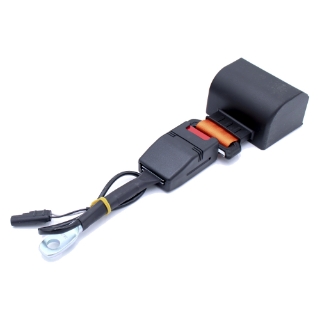 Picture of Uni Pro Universal Retractable Seat Belt Kit | Orange Nylon | 5 Amp N/C Switch