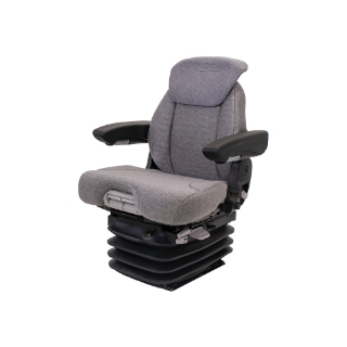 Picture of Uni Pro 1061 Air Suspension Seat And Integrated Swivel | 12-Volt | Gray Fabric