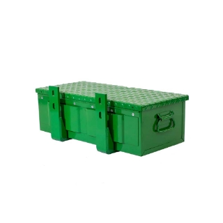 Picture of K&M Mfg #30 Toolbox & Mounting Brackets Kit | 23-In. x 10-In. x 7-In. | Green Powder Coat