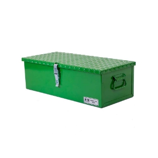 Picture of K&M Mfg #30 Toolbox | 23-In. x 10-In. x 7-In. | Green Powder Coat