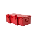 Picture of K&M Mfg #30 Toolbox & Mounting Brackets Kit | 23-In. x 10-In. x 7-In. | Red Powder Coat