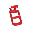 Picture of K&M Mfg Step Kit for International Harvester 86 Series Tractors | 3-Step Unit | LH | Red