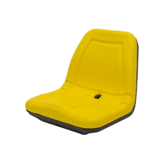 Picture of Uni Pro Seat High Back Plastic Deluxe | Yellow Vinyl