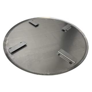 Picture of BT Galvanized Float Pan | 24 In. | 4 Brackets | 90-degrees