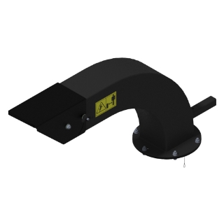 Picture of Bear Cat | Low Profile Discharge Chute | Fits CH911DH | 71725-00