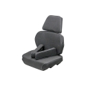 Picture of Uni Pro Case 1170 4-Piece Seat Cushion Kit | Black Fabric