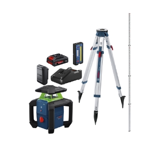 Picture of Bosch | MT Leveling Exterior | 18V Green-Beam Horizontal Rotary Laser Kit | GRL18V-31K