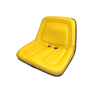 Picture of Uni Pro | Bucket Seat | Low-Back | Drain Holes | Yellow Vinyl | GWG311591